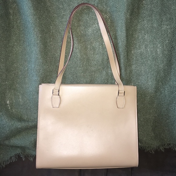 Kate Spade Sam Leather Vintage 90s Bag Camel - Picture 6 of 7